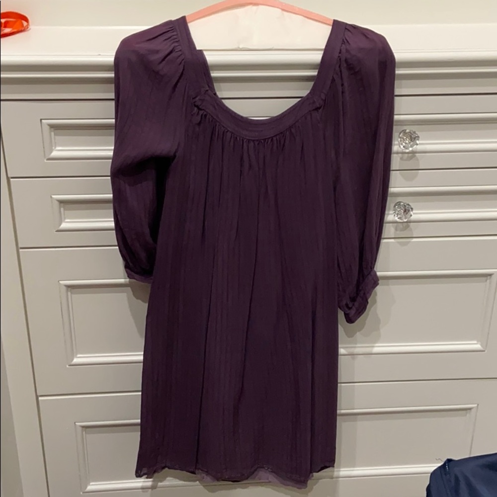 Purple dress